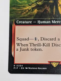 Thrill-Kill Disciple - PIP 0394 - MTG Magic the Gathering Fallout Extended Art - Image 4