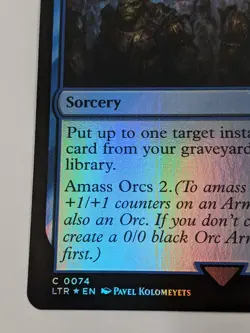 FOIL Treason of Isengard C MTG The Lord of the Rings: Tales of Middle-Earth NM - Image 4