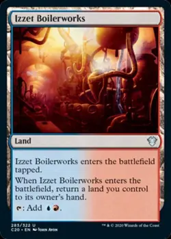 Izzet Boilerworks - Near Mint MTG Commander 2020 Ikoria - Image 1