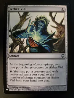 Aether Vial NM The List MTG FREE SHIPPING - Image 1