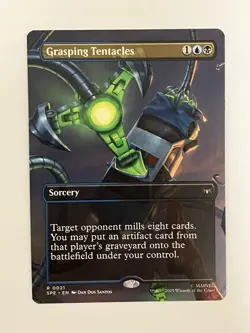 Grasping Tentacles (Borderless) Marvel's Spider-Man: Eternal-Legal Regular MTG - Image 1