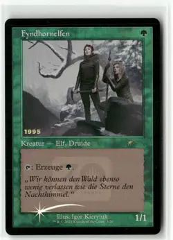 MTG Fyndhorn Elves 30th Anniversary Play Promos 3/30 Foil Rare NM - Image 1