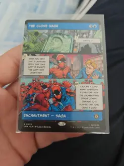 MTG SPM Marvel's Spider-Man The Clone Saga (Borderless) (R) PACK FRESH - Image 1