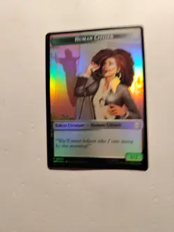 FOIL Copy / Human Citizen Token Marvel's Spider-Man NM MTG - Image 4