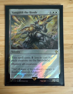 MTG: Vanquish the Horde (Surge Foil) Commander: Final Fantasy Foil NM - Image 1