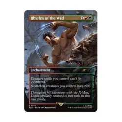WOTC MtG Magic the Gathering Rhythm of the Wild (Rainbow Foil) (R) (Foil) NM - Image 1