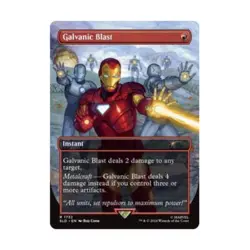WOTC MtG Magic the Gathering Galvanic Blast (Rainbow Foil) (R) (Foil) NM - Image 1