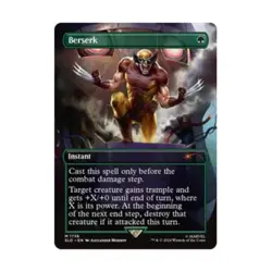 WOTC MtG Magic the Gathering Berserk (1738) (Rainbow Foil) (MR) (Foil) NM - Image 1