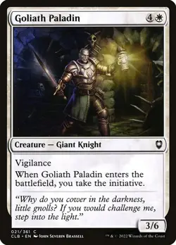 (2x FOIL) GOLIATH PALADIN - CL: Baldur's Gate - MTG Magic the Gathering Card - Image 1