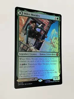 FOIL MTG: Spider-man Miles Morales M 0108 - Image 1