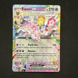 Espeon ex 034/131 Sv: Prismatic Evolutions Holo Scarlet & Violet Pokemon - Image 1
