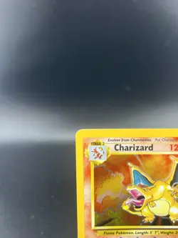 2000 Pokemon Base Set 2 4/130 Charizard Holo Nice Swirl - Image 2