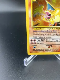 2000 Pokemon Base Set 2 4/130 Charizard Holo Nice Swirl - Image 5