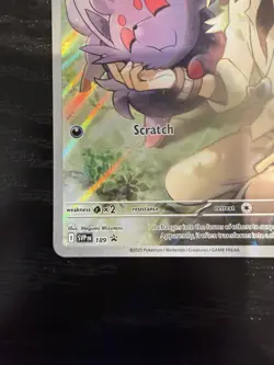 Pokemon Cards N's Zorua SVP189 Journey Together Black Star Promo Near Mint TCG - Image 2