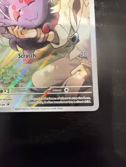 Pokemon Cards N's Zorua SVP189 Journey Together Black Star Promo Near Mint TCG - Image 3