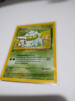 Mint/Nm Bulbasaur Bisasam 44/102 - Pokemon TCG - 1st Edition Base Set GERMAN - Image 1