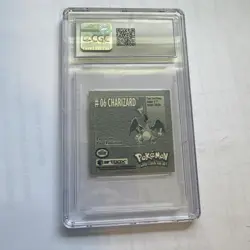 1999 Pokemon Charizard - ArtBox Stickers Series 1 #6 CGC 8 - Image 2