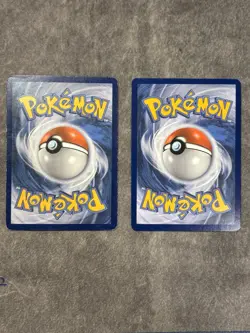 FULL ART Dialga + Palkia HOLO RARE Pokemon XY75 XY77 Black Star Promo Set - LP - Image 2