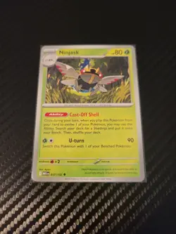 POKEMON MEGA EVOLUTION LOT: SHUCKLE FULL ART, VULPIX REVERSE HOLO, YVETAL HOLO - Image 5