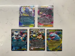 Pokemon TCG - Mega Evolution EX Double Rare Lot - 5 Card Lot - Just Pulled! - Image 1