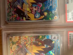 Pokemon card Nanjamo's Taikaiden Japan anime manga card battle game PSA10 - Image 3