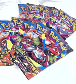 Pokemon TCG MEGA EVOLUTION Sleeved Booster Packs Lot of 10 Total Packs 10 - Image 3