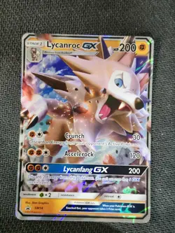 LYCANROC GX - SM14 - SUN & MOON PROMO - POKEMON CARD - Image 1