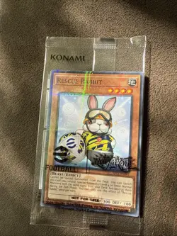 Yugioh Rescue Rabbit & Neymar Jr 2025 eFootball Promo Set EFC1-EN001 Soccer - Image 1