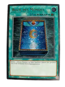 ⚡Yu-Gi-Oh Buch des Mondes OP13-DE001 Ultimate Rare Near Mint deutsch Yugioh⚡ - Image 1