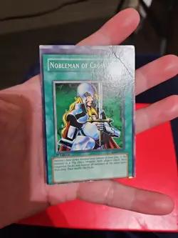 misprint miscut Nobleman of Crossout SD3-EN017 1st Edition damaged yugioh error - Image 2