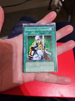 misprint miscut Nobleman of Crossout SD3-EN017 1st Edition damaged yugioh error - Image 4