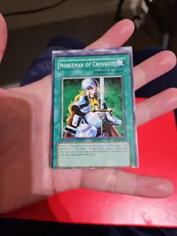misprint miscut Nobleman of Crossout SD3-EN017 1st Edition damaged yugioh error - Image 5