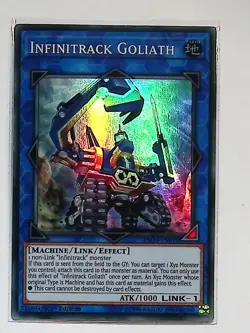 Infinitrack Goliath - INCH-EN010 - Super Rare - 1st Edition Yugioh - Image 1