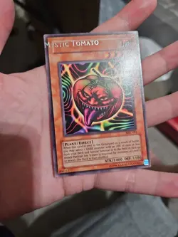 misprint name shift Mystic Tomato MRL-094 Unlimited yugioh error rare - Image 2