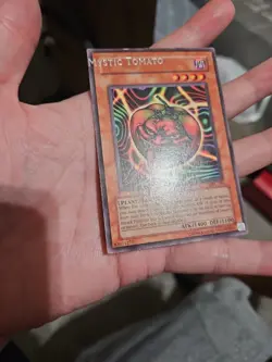 misprint name shift Mystic Tomato MRL-094 Unlimited yugioh error rare - Image 4