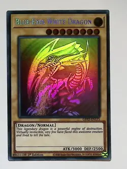 Blue-Eyes White-Dragon - GFP2-EN175 - Ghost Rare - 1st Edition Yugioh #AAA1 EURO - Image 1