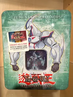 YUGIOH 2006 Series 3 Collector's Tin Elemental Hero Neos CT03-EN001 NEW SEALED - Image 1
