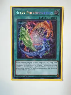 Yugioh! Heavy Polymerization - MP24-EN150 Prismatic Secret Rare 1st Edition NM - Image 1