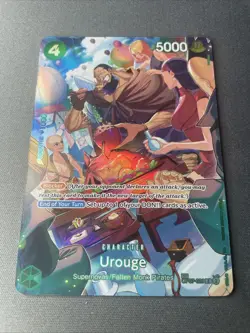 Urouge Rare SP Alt Art OP07-021 One Piece TCG English Card NM - Image 1