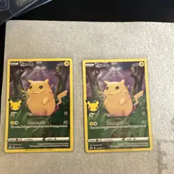 Pokemon Pikachu TCG Celebrations Card 005/025 NM/Mint Pack Fresh - Image 1