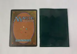 Magic The Gathering MTG Sol Ring Artifact Revised Mark Tedin Card With Sleeve - Image 4