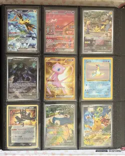 Pokemon Card Binder Lot Special Illustration Rare 151, Celebrations Crown Zenith - Image 1