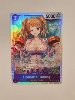 Charlotte Pudding PRB02-010 SR ONE PIECE Card The Best 2 - ONE PIECE ENGLISH - Image 1