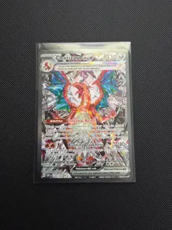 Pokemon Charizard EX SV03 Obsidian Flames Holo Card 223/197 Near Mint Condition - Image 1