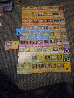 Pokemon Tcg 1999 Base Set Card Bundle X73 Cards Some Doubles - Image 2