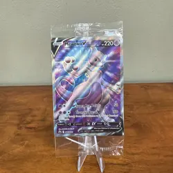 Pokemon TCG Mewtwo V SWSH229 Full Art Black Star Promo Card Sealed - Image 1