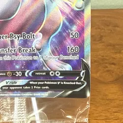 Pokemon TCG Mewtwo V SWSH229 Full Art Black Star Promo Card Sealed - Image 5