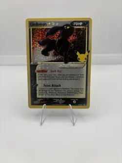 Umbreon Gold Star 17/17 Pokemon Celebrations 25TH Anniversary -Card - NM - Image 1