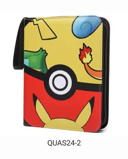 Quantum Sports 9 Pocket Trading Card Binder 900 Cards Zipper - Image 4