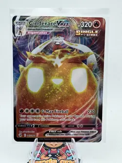Pokemon Card Japanese - Cinderace VMAX 169/S-P Start Dash Campaign PROMO HOLO - Image 1